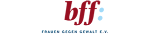 Logo Bundesverband Frauenberatungsstellen und Frauennotrufe Frauen gegen Gewalt