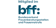 Logo Bundesverband Frauenberatungsstellen und Frauennotrufe Frauen gegen Gewalt